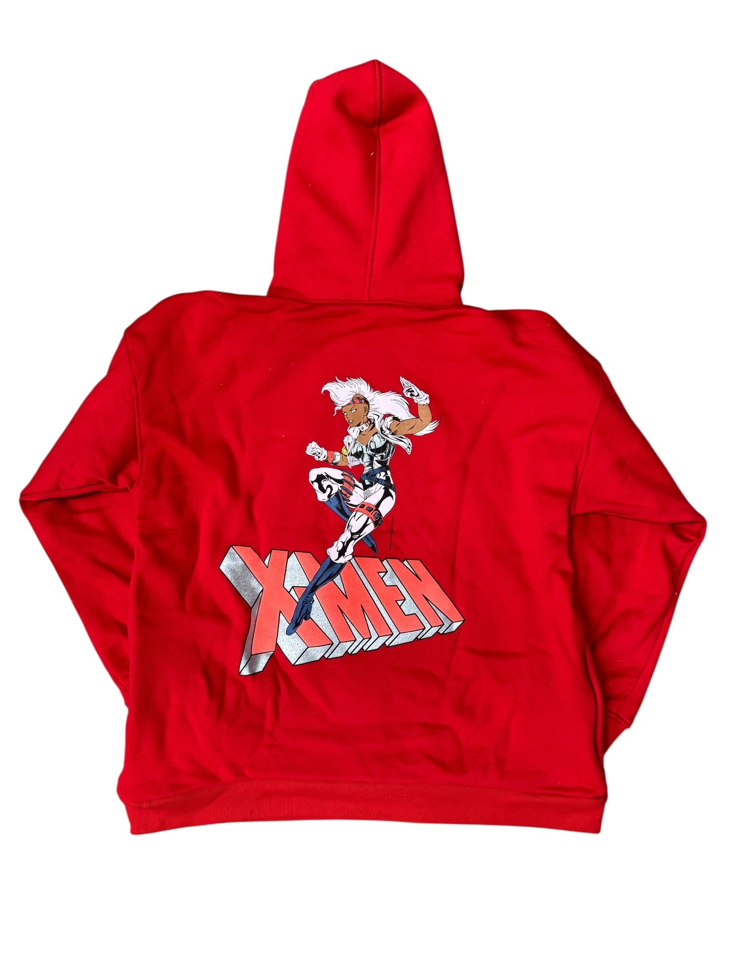 Red-Medium-X-Men Hoodie featuring Storm