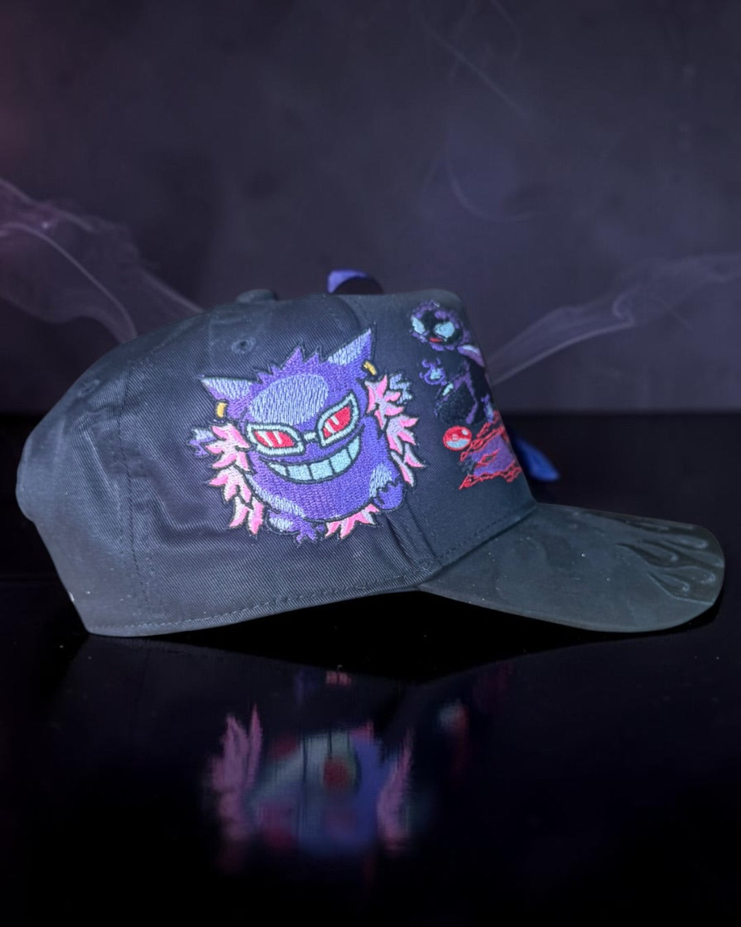 Black with Black Flames - Gengar Hat