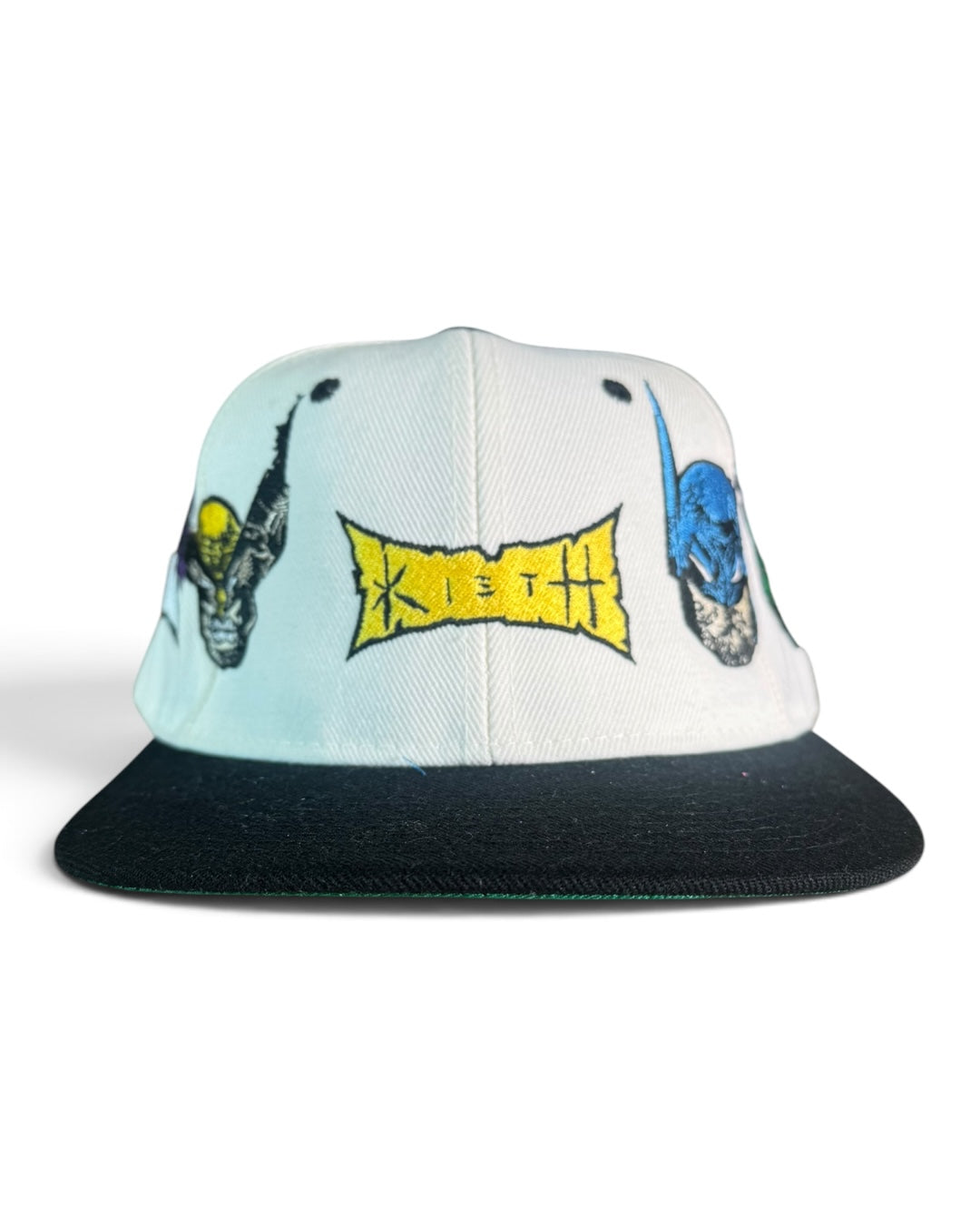 Vintage Cream with Black Brim - Kieth Edition