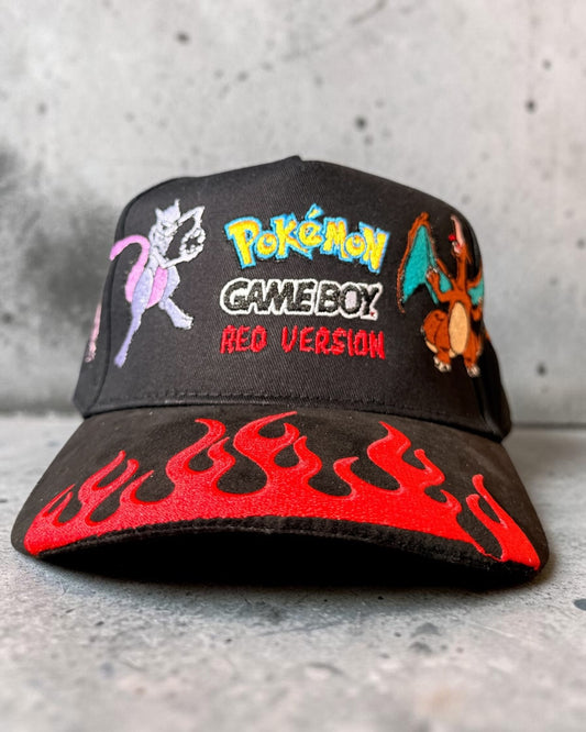 Black red Flame Mew’s vs Dragons hat
