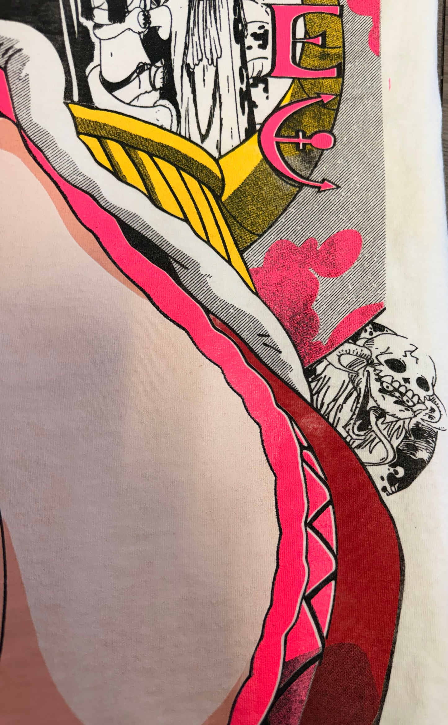 White - Boa Hancock Manga Images Tee