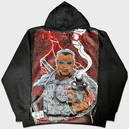 Black - Bloody Rain Blade Front - Thunder Rain Blade Back