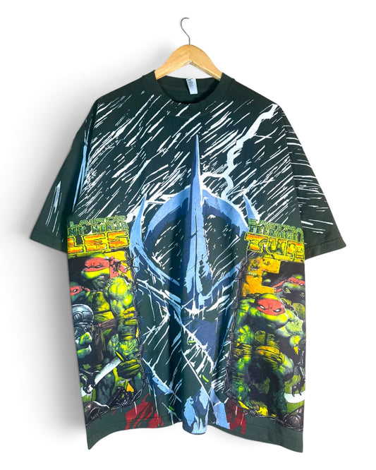 Dark Green - Shredder Front - Sewer Back - TMNT sides