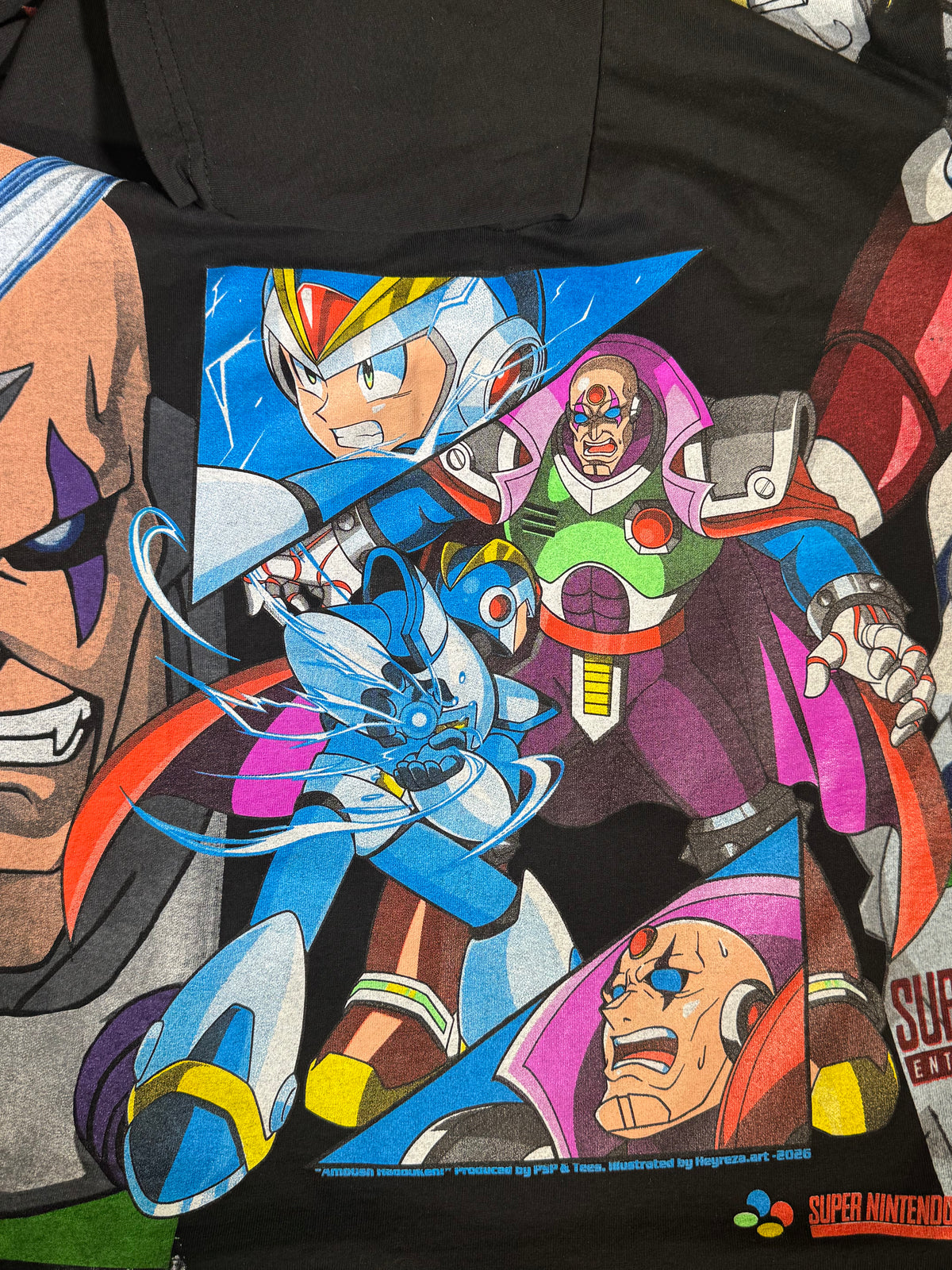 Black - Megaman X - 360 Shirt