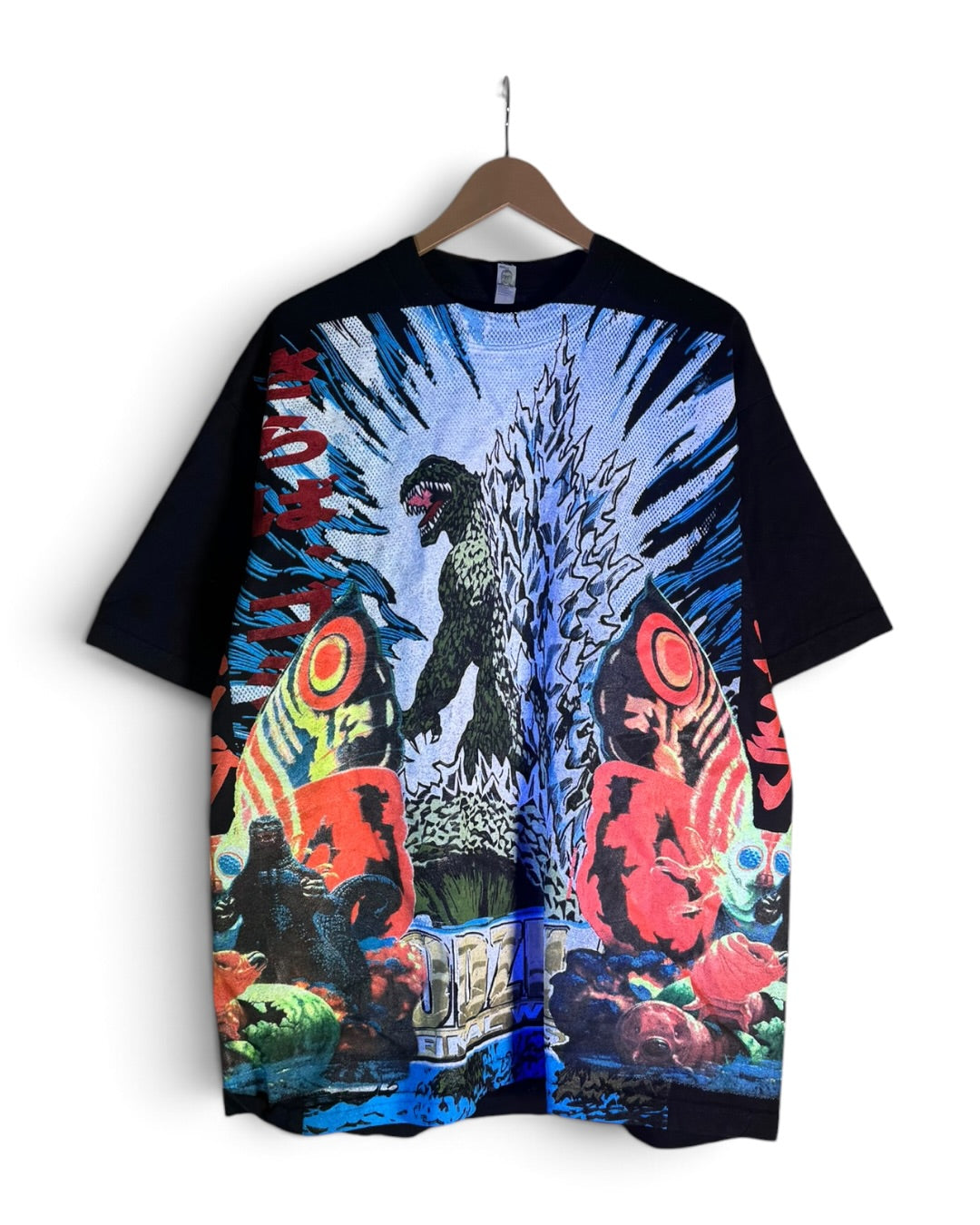Black - Final Wars Front - MechaGodzilla Back - Godzilla vs Mothra Sides