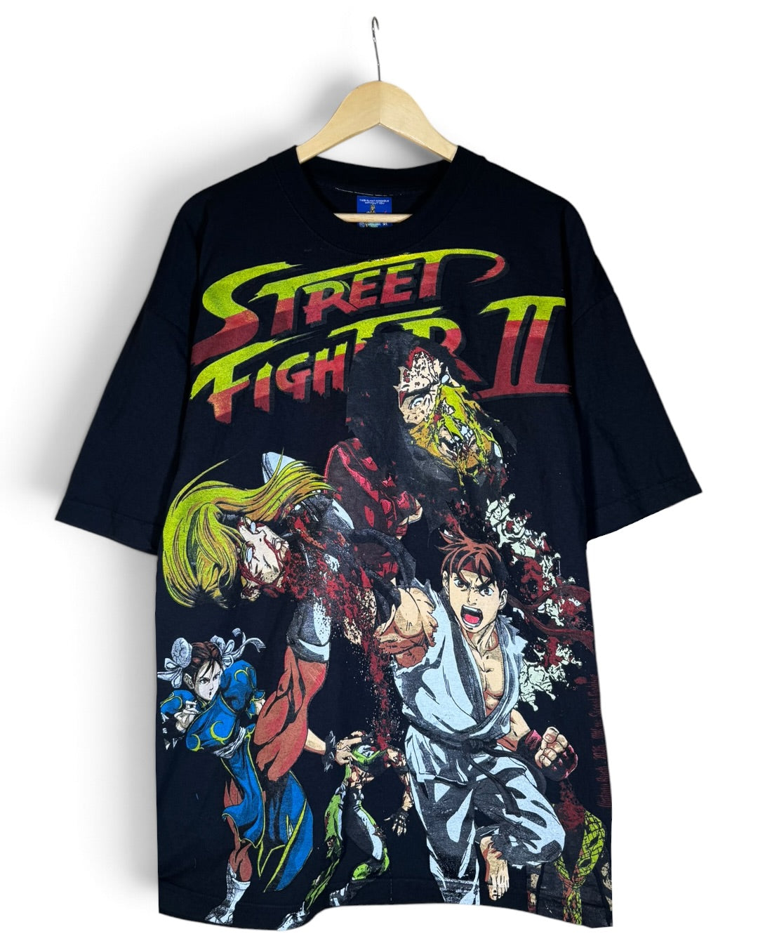 Black - Ryu and Chun Li Front - Shadowloo Back