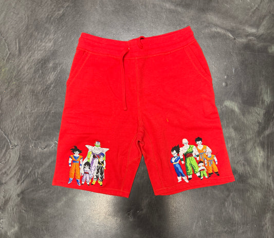 (Black Friday) -XL- Red -Z Fighters Shorts