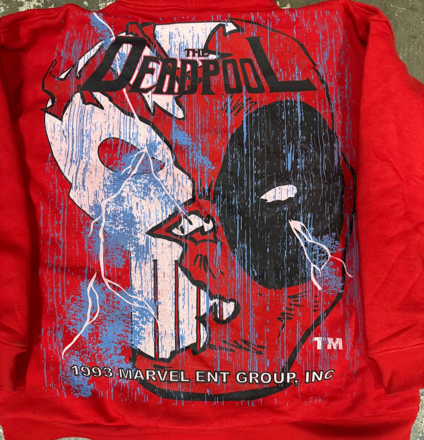 Red small errors  Premium - Deadpool 1/1 hoodie