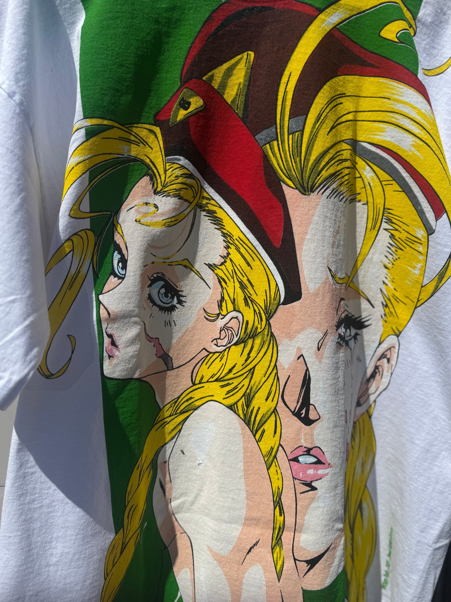 (Black Friday) White - Cannon Strike Front & Cammy Big Face Back