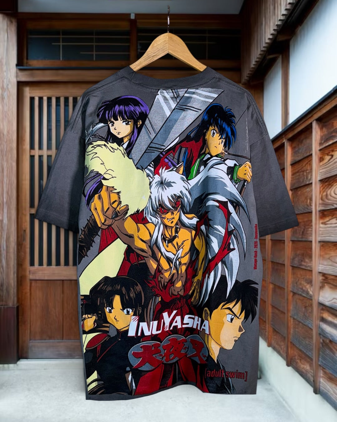 Black Oil Wash - Inuyasha Group Hit Front - F Inuyasha Back