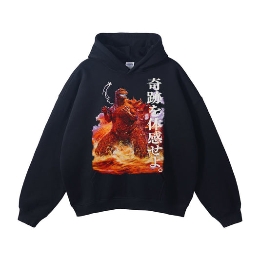 Black - Godzilla Hoodie