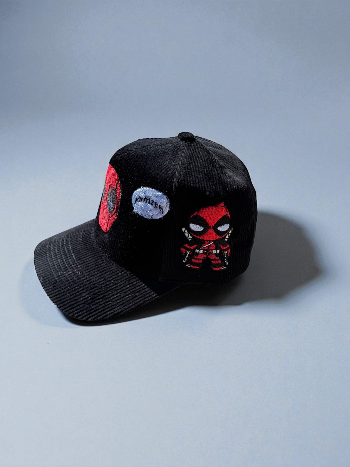 corduroy black-  Deadpool hat