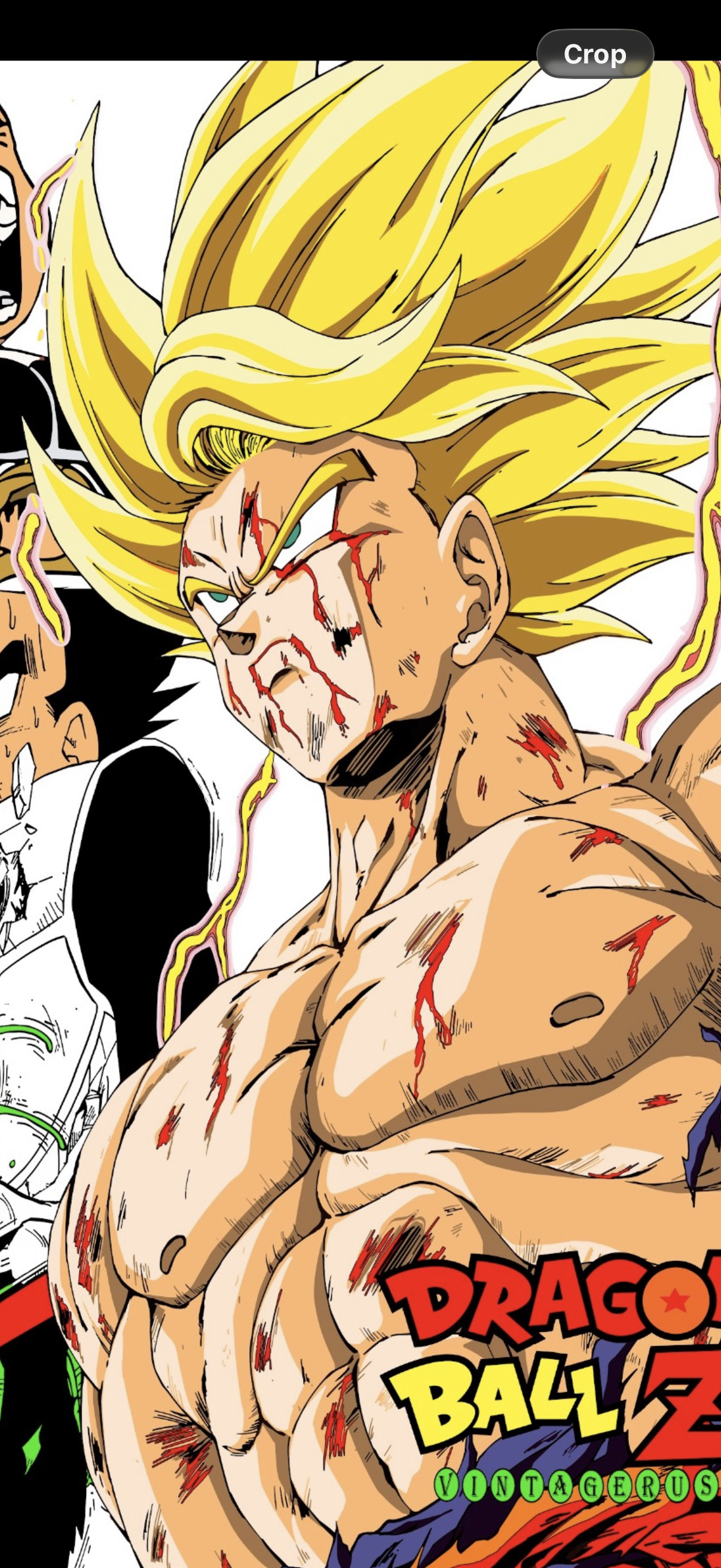 Black Hoodie - Goku SSJ Front &  Lord Freiza back