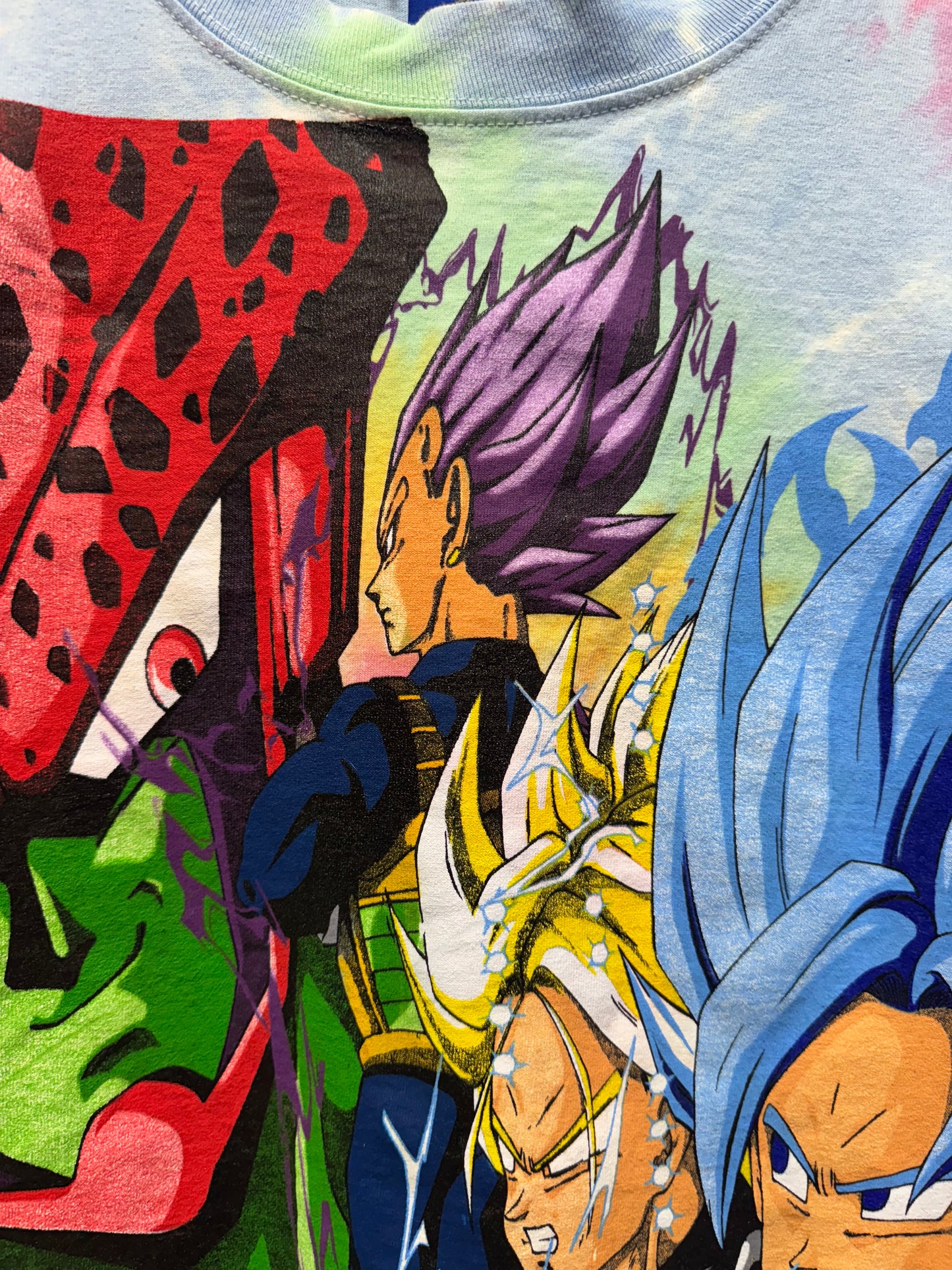Sherbet Tie Dye - Gohan breaking point Front - Cell Games Variant back