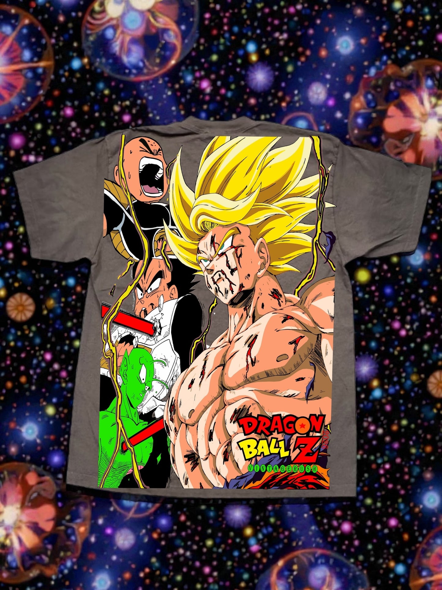 Moca Brown - Lord Freiza Front - Goku SSJ