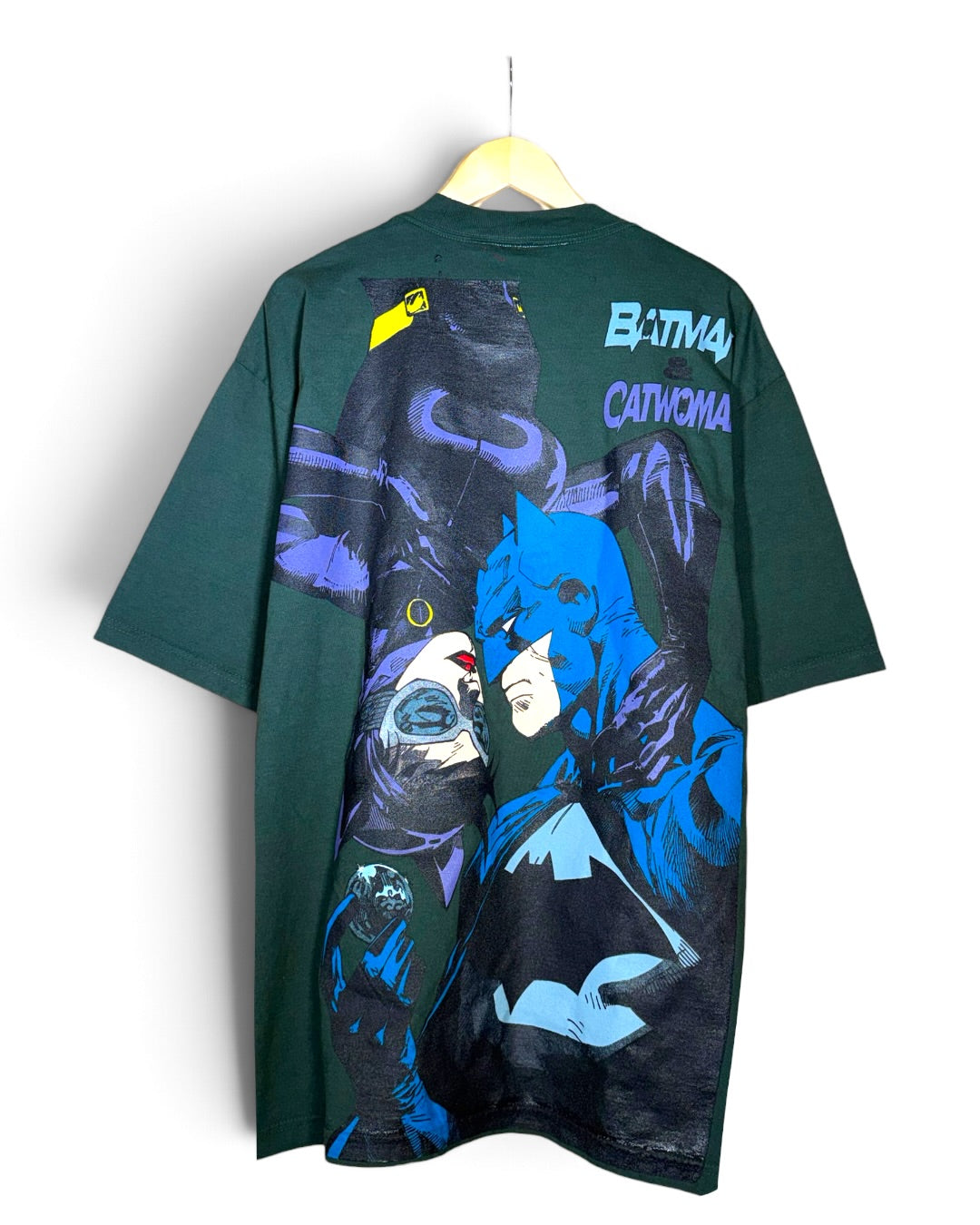 Dark Green - Villains Front - Batman & Catwoman Back