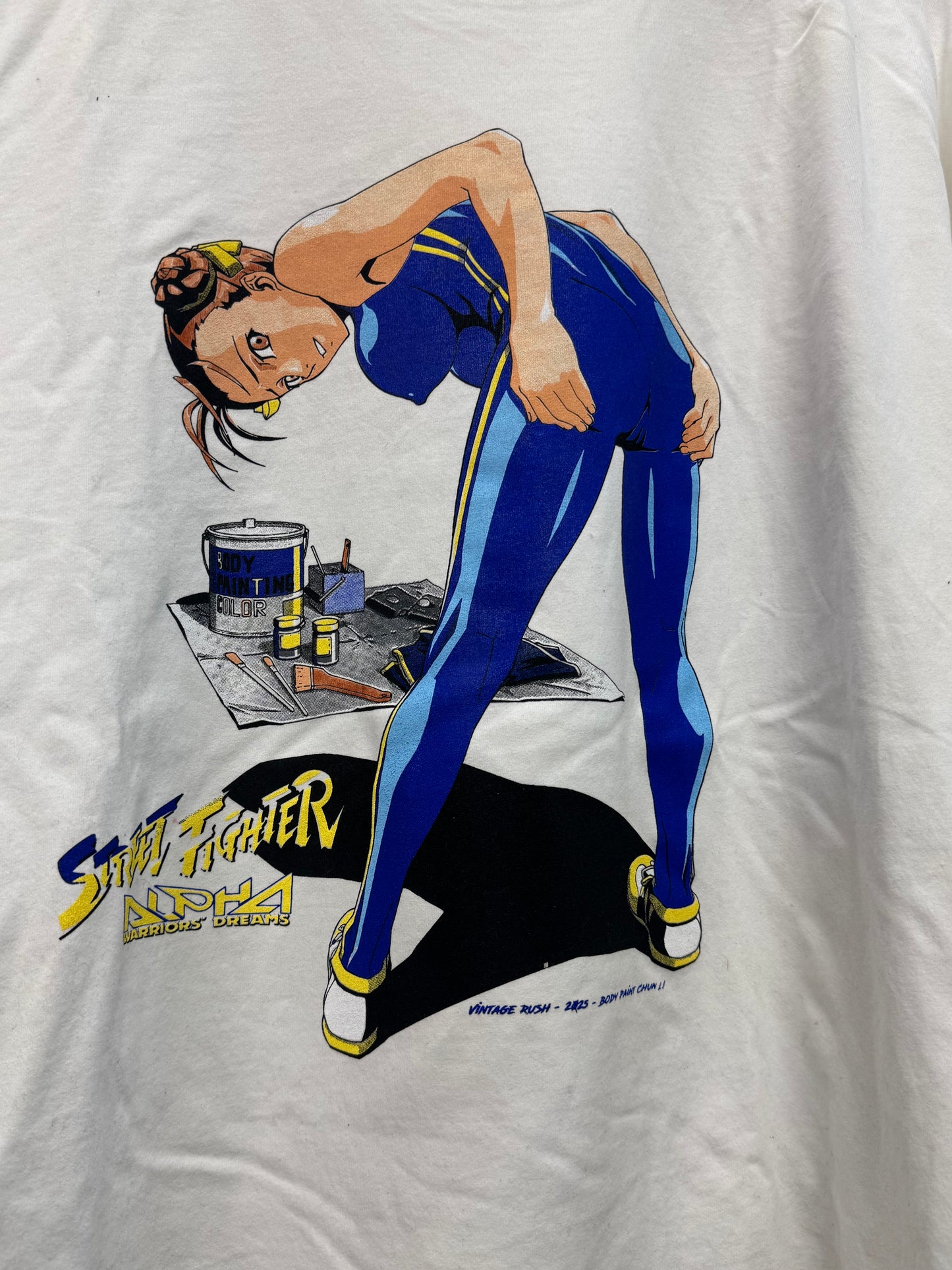 White - Chun Li Body Paint