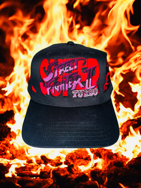 Black - Akuma Street Fighter 2 Turbo - hat