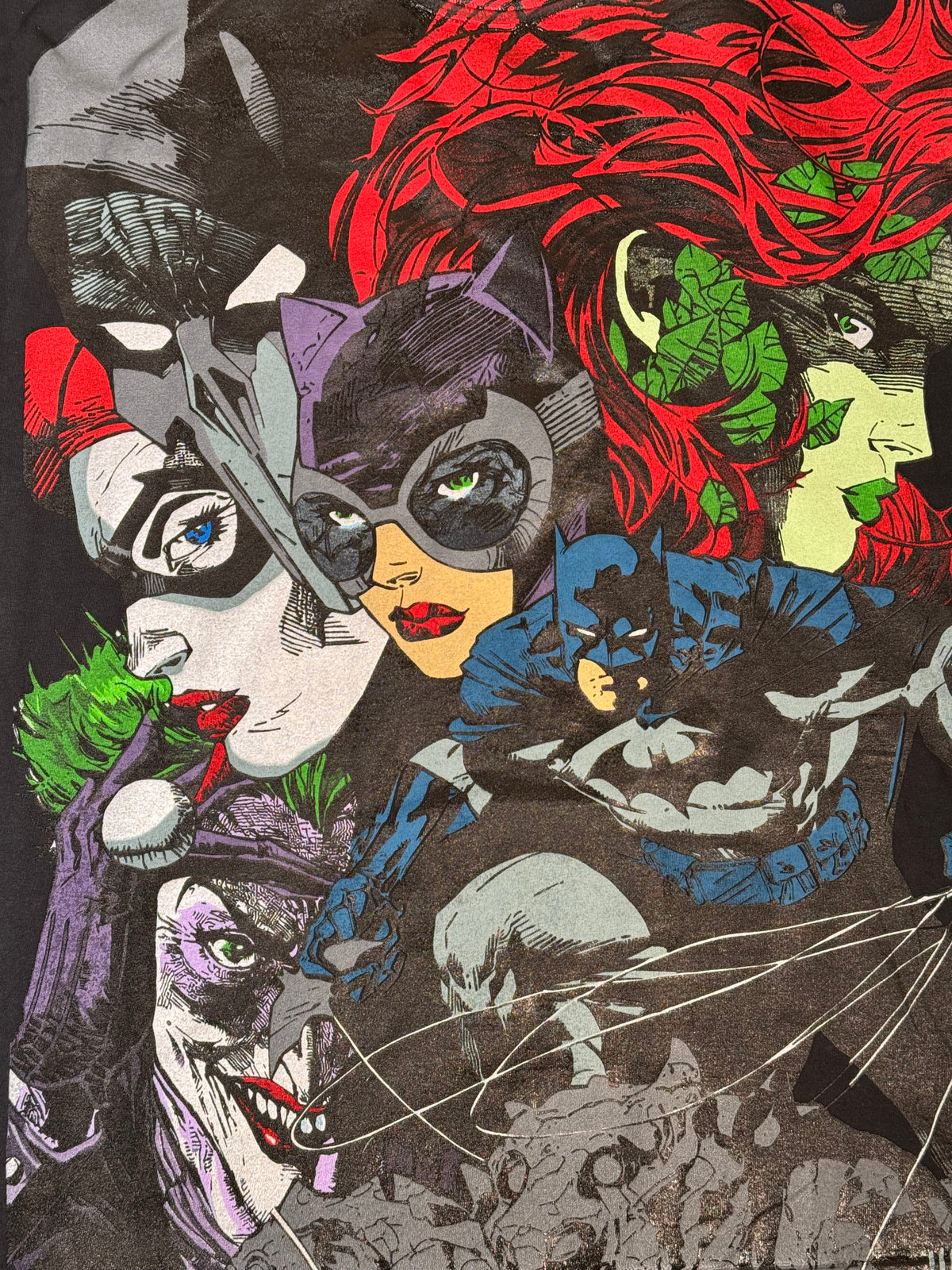 Black - Villains Front - Batman & Catwoman Back