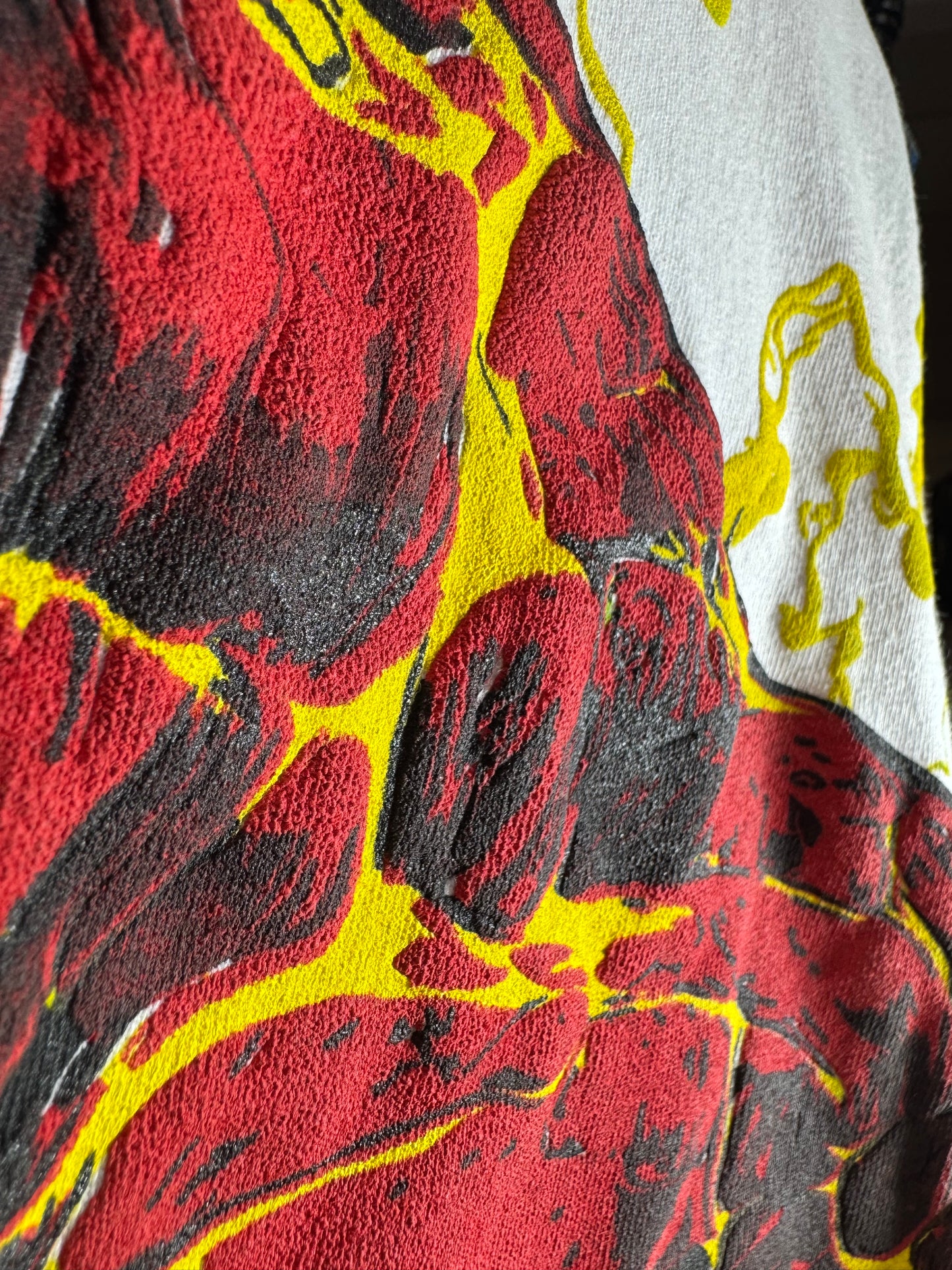 White - Red Hulk Tee