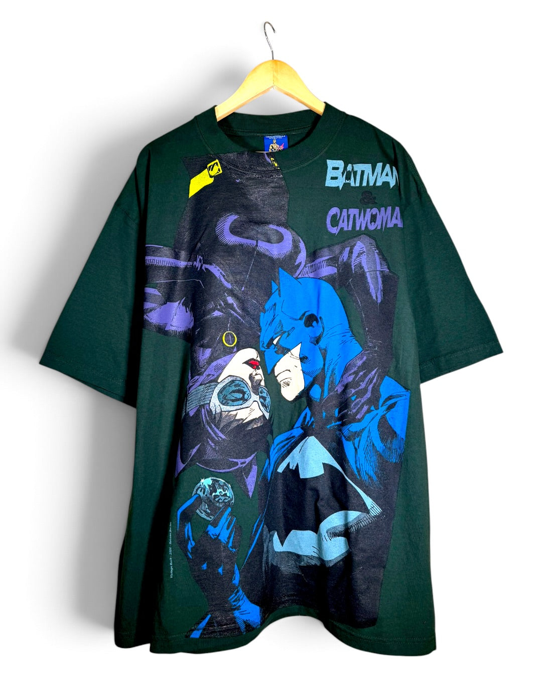 Dark Green - Batman & Catwoman Front - Villains Back