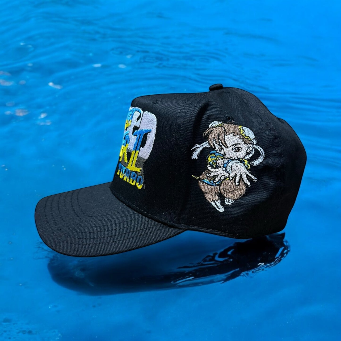 Black Chun Li Hat