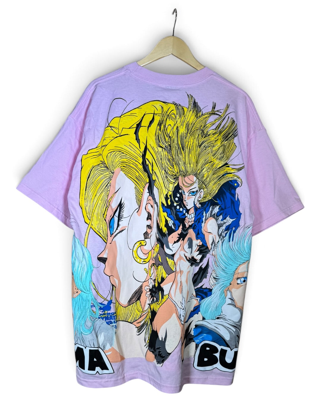 Pink - Bulma 360 Shirt - Android 18 Back