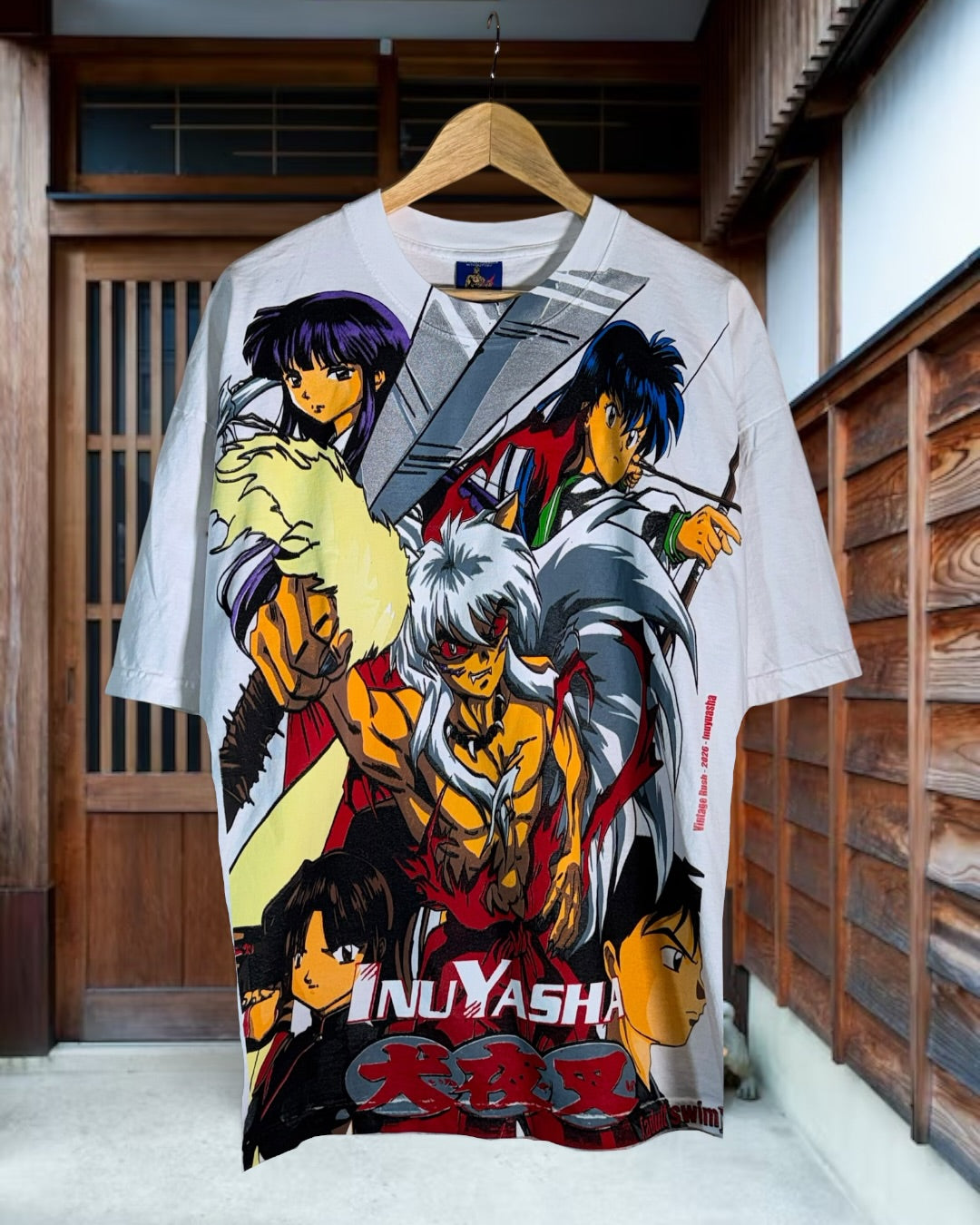 White - F Inuyasha Front - Inuyasha Group Hit Back