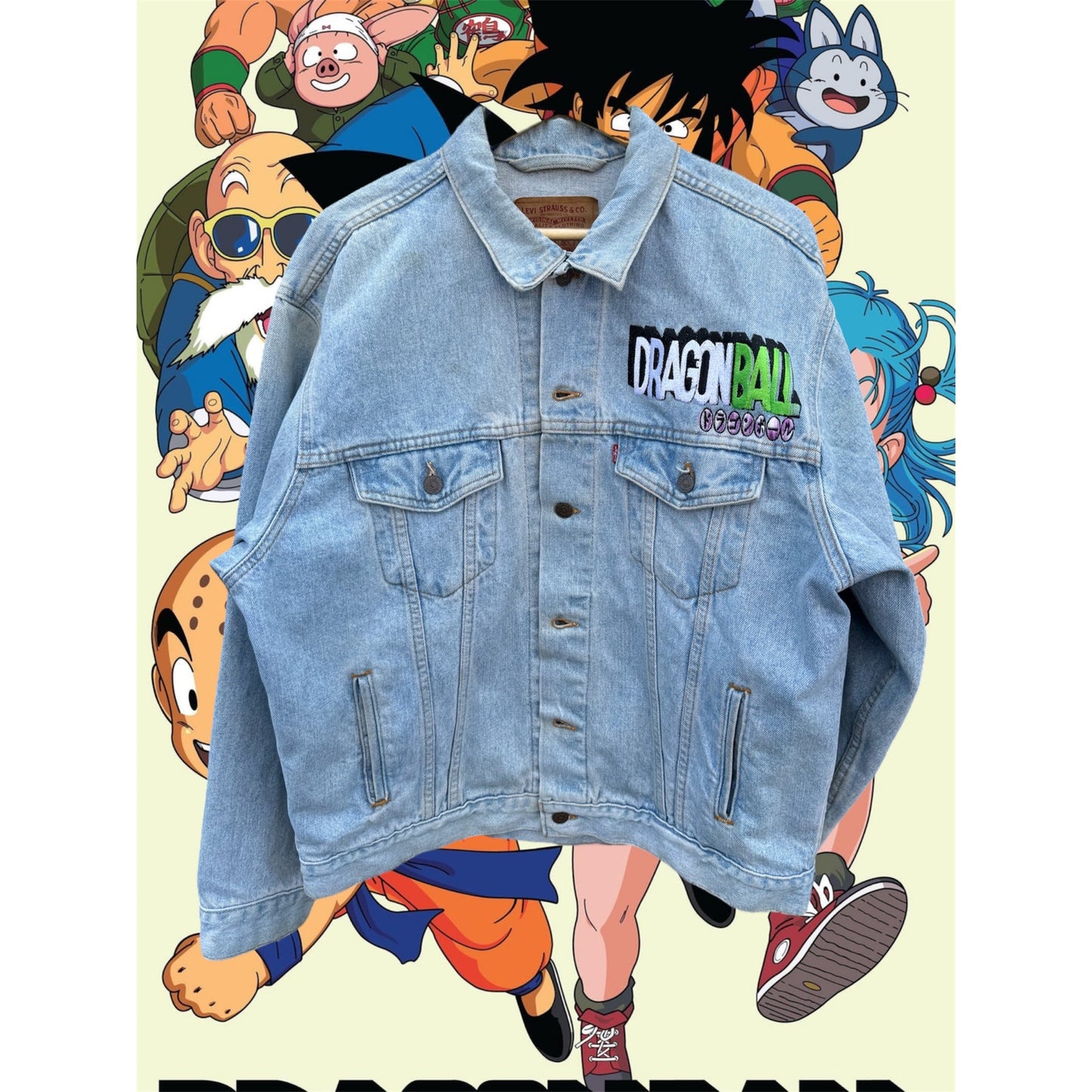 Denim Levis Pick Your Fighter Jacket