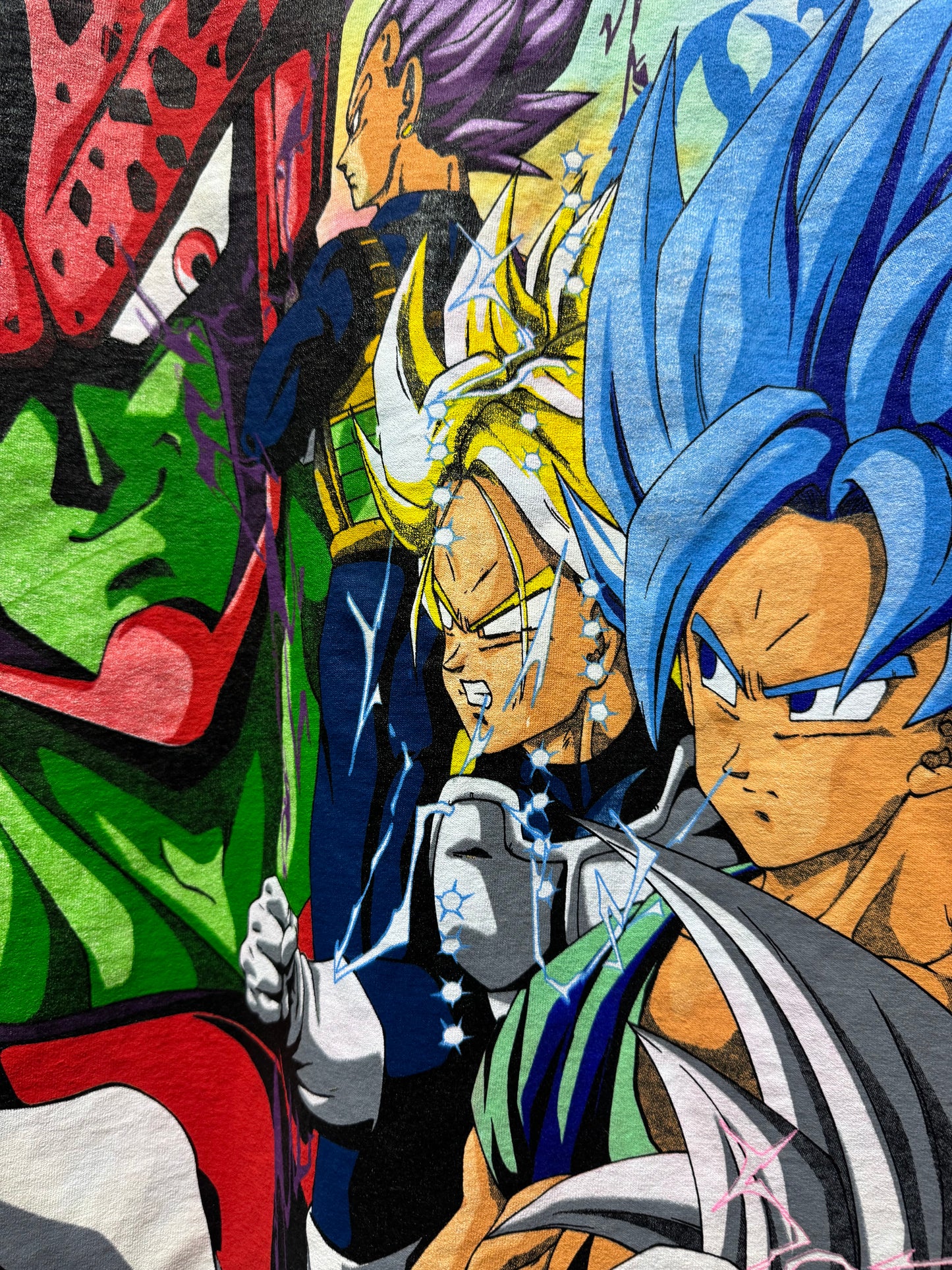 Sherbet Tie Dye - Gohan breaking point Front - Cell Games Variant back