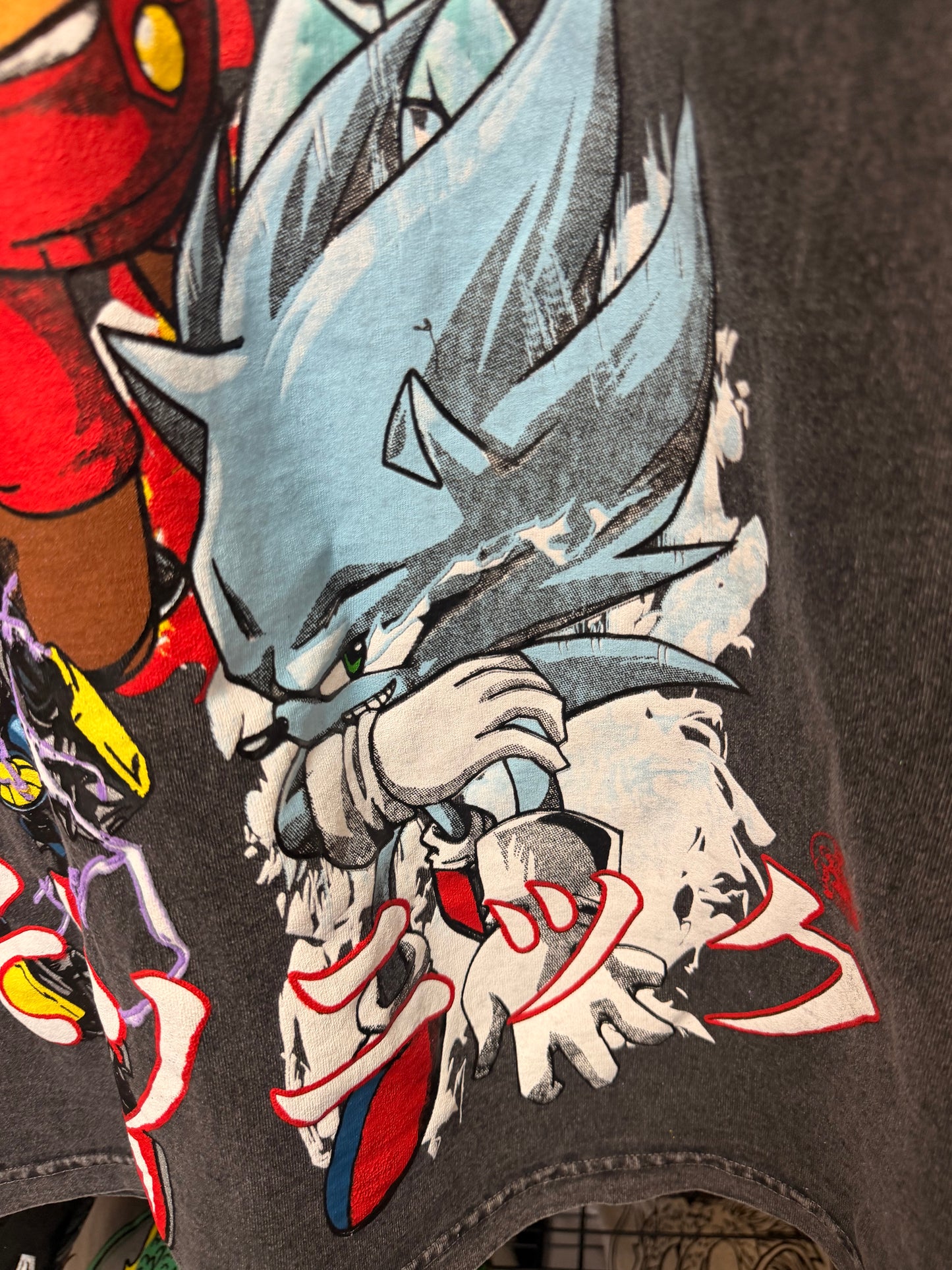 Black acid wash  - Fu*k Sonic - Final forms Sonic team