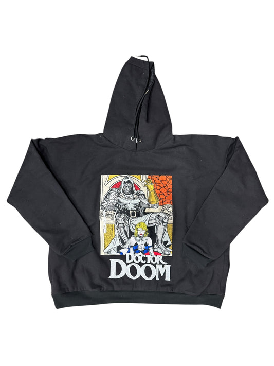 Black-XL- Empire Doom Premium hoodie