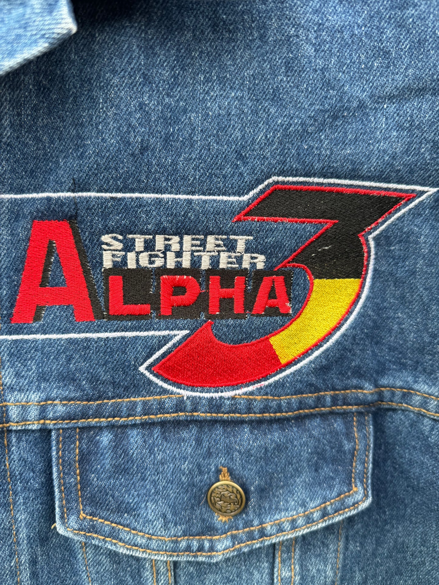 Street Fighter Alpha Denim Jacket