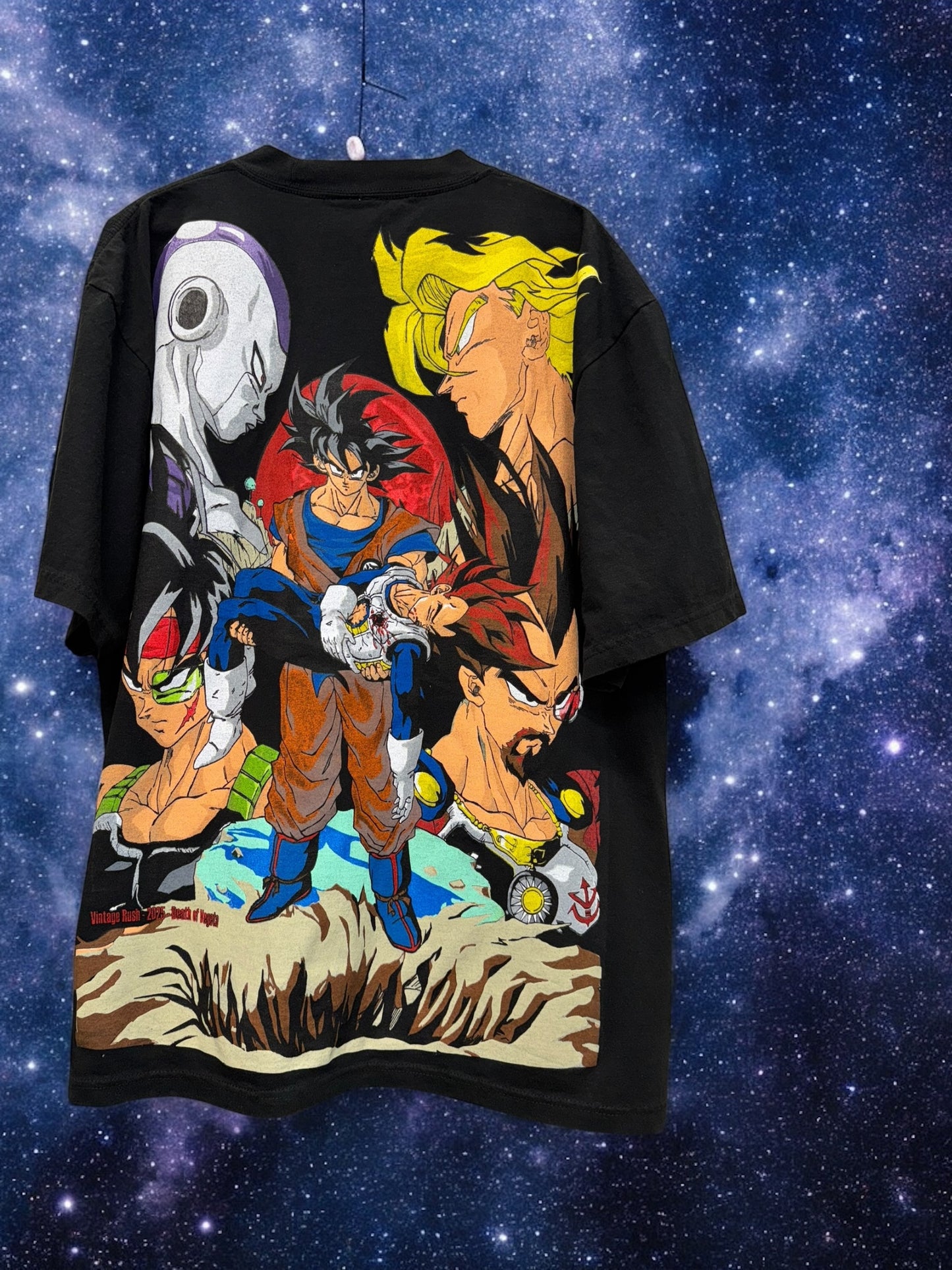 Black - Vegeta’s Fathers Brawl & Death Front Back