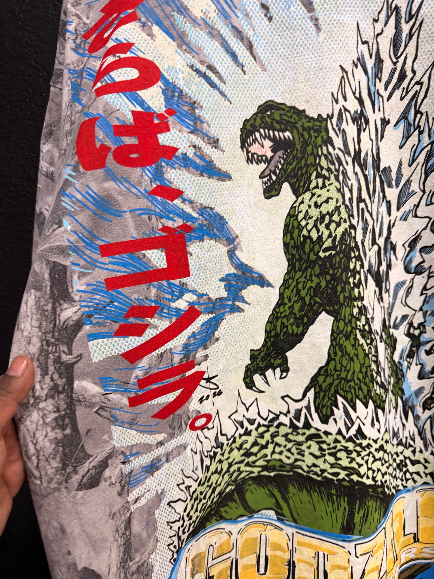 Forrest grey Camo  - Godzilla Final Wars Front & Mechagodzilla Trio Back