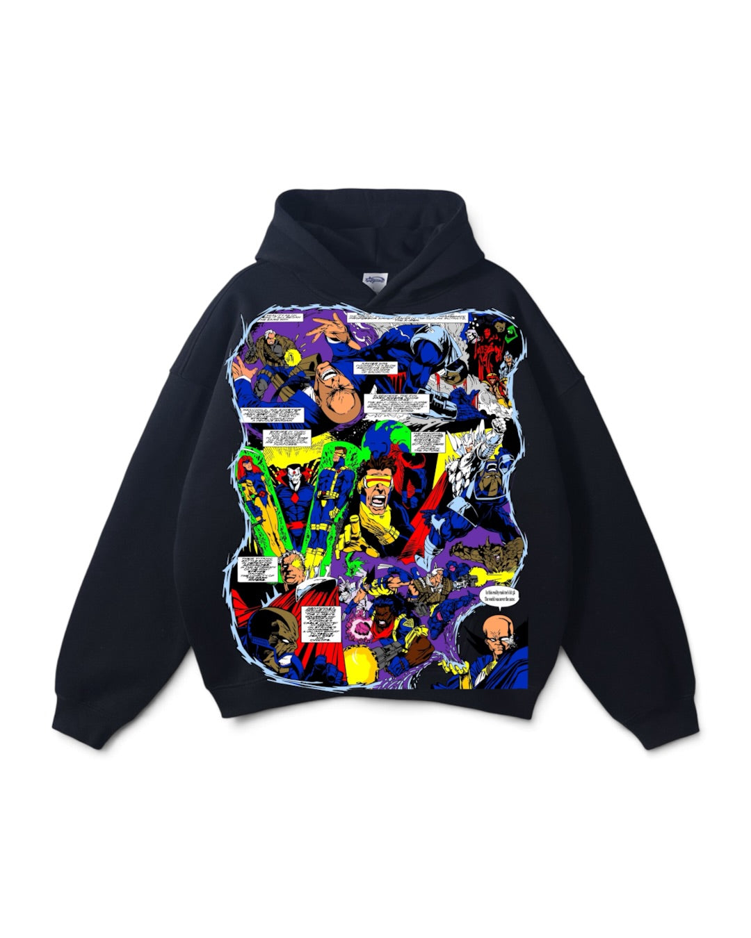 Black - Apocalypse Death Front - Apocalypse Back Hoodie