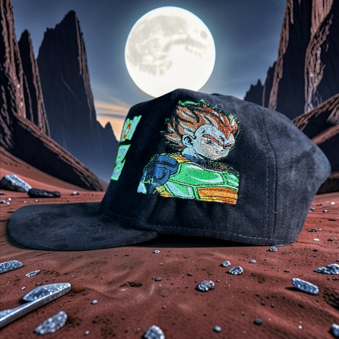 Black Suede Hat - Vegeta - DBZ