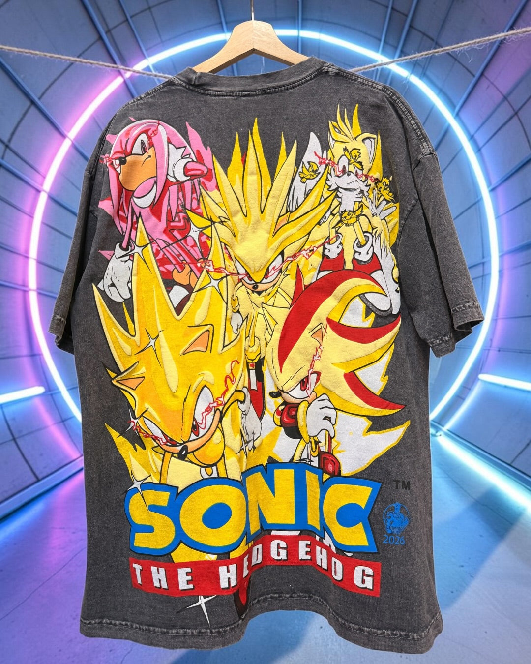 Black acid wash  - Fu*k Sonic - Final forms Sonic team