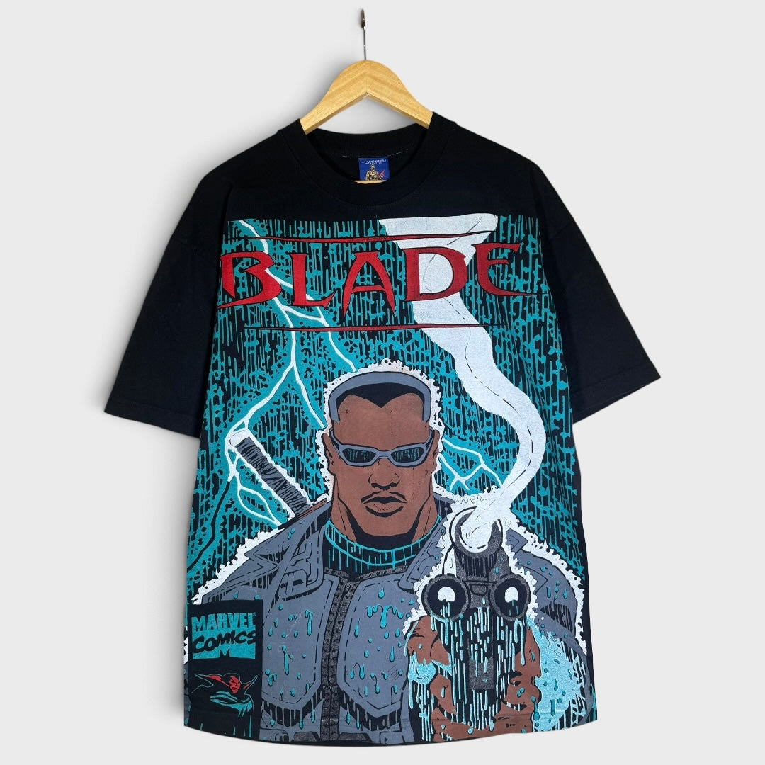 Black - Thunder Rain Blade Front - Bloody Rain Blade Back