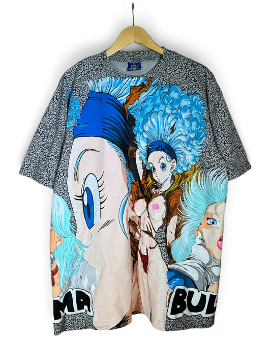 Elephant Print - Bulma 360 Shirt - Android 18 Back