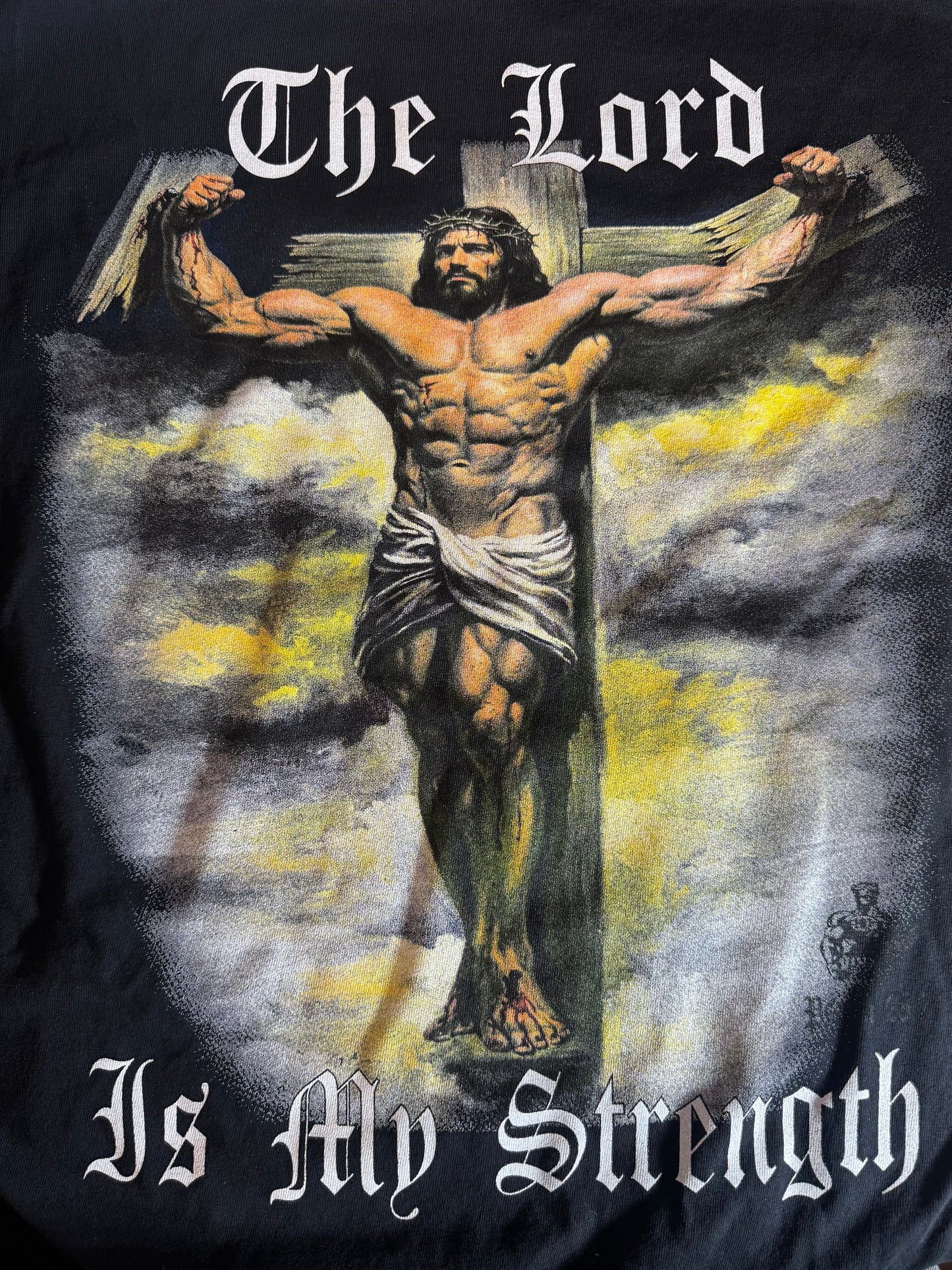 Black - The Lord Jesus is My Strength - Shirt