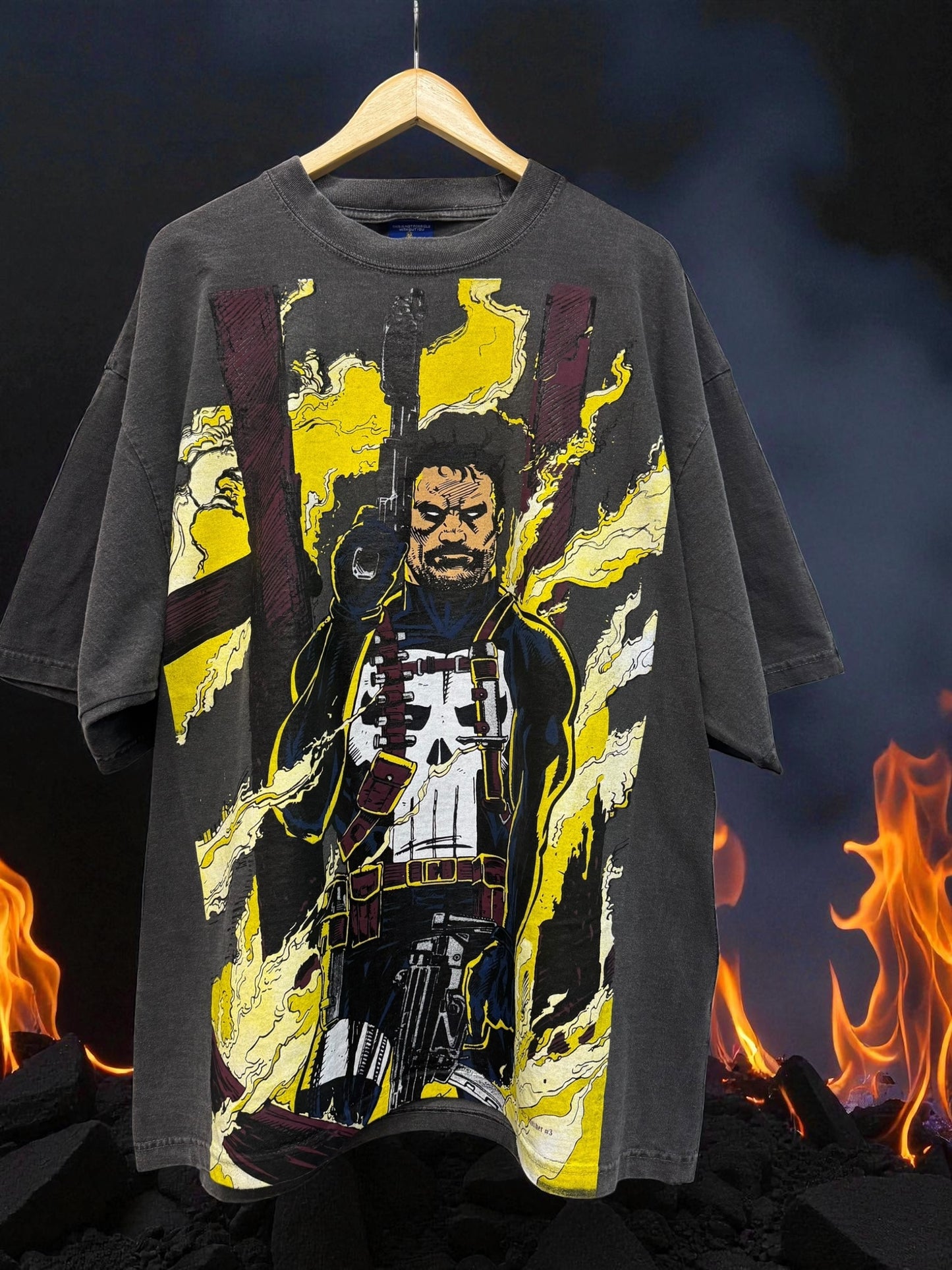 Faded - Punisher Solo Flames & the Punisher Pit bull