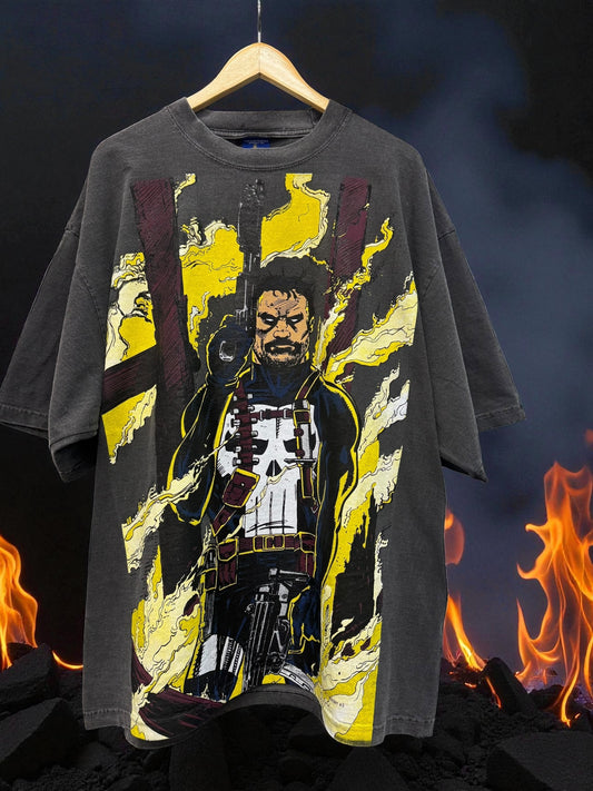 Faded - Punisher Solo Flames & the Punisher Pit bull