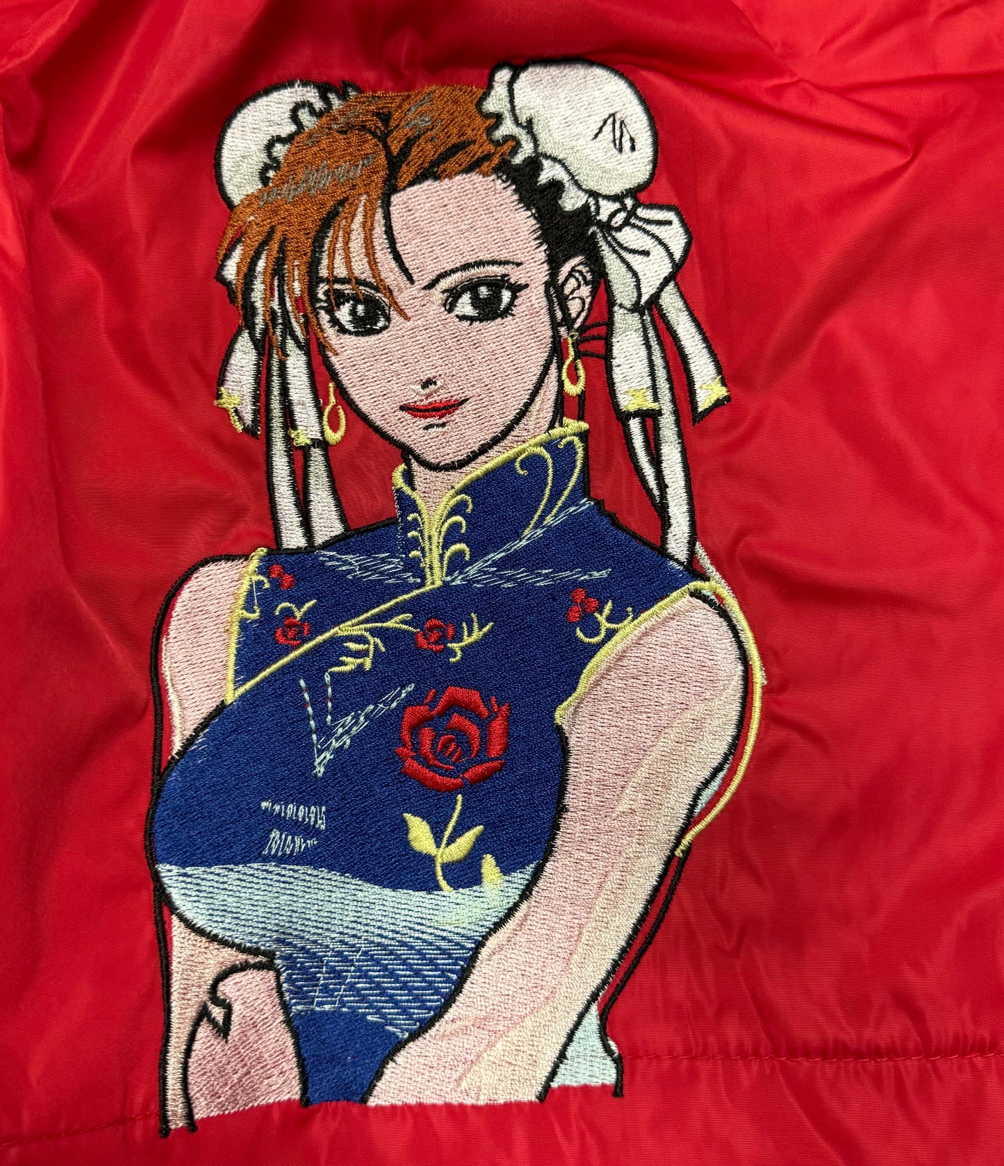 Red- Showering Chun-Li Shorts