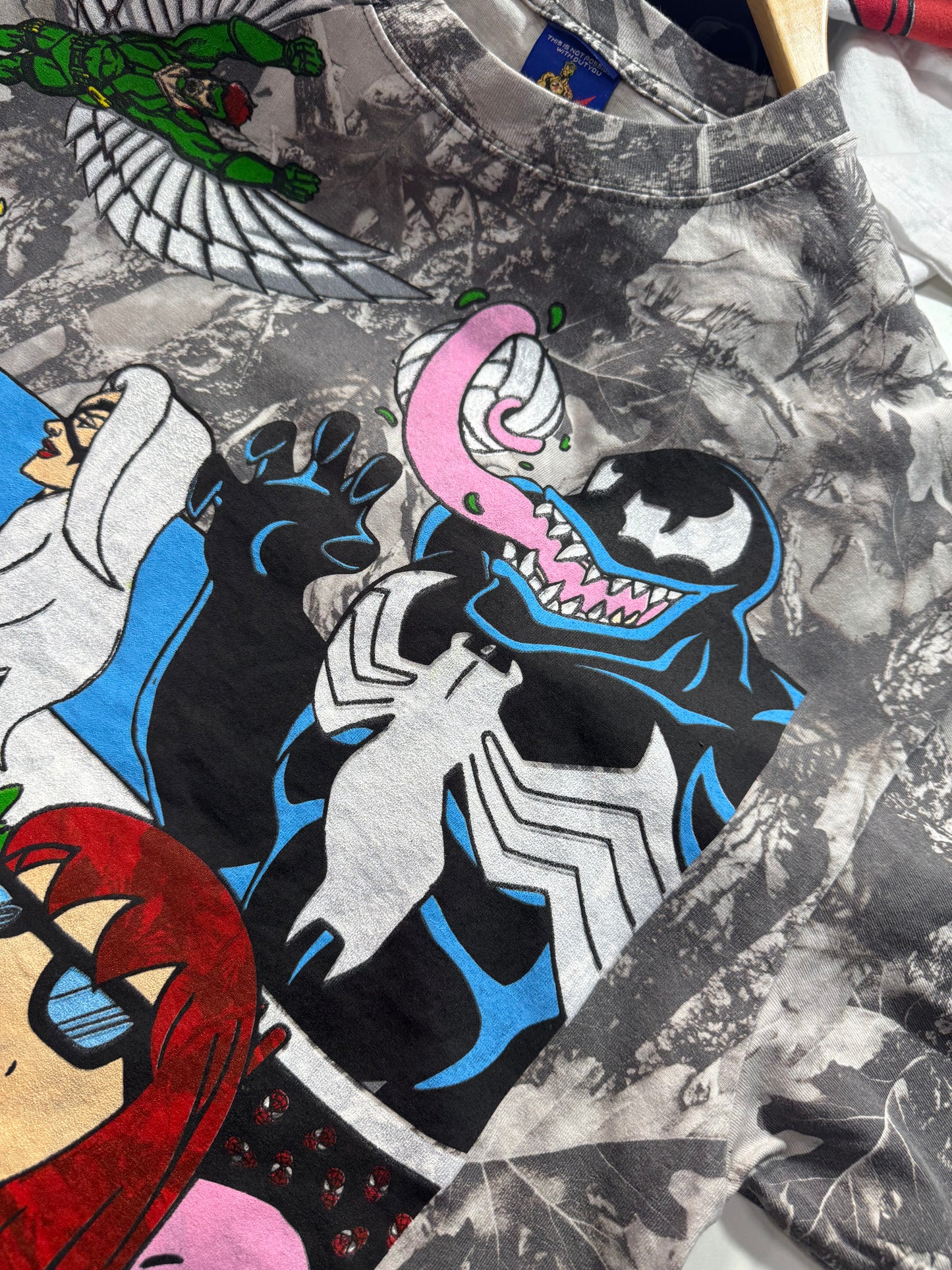 Forrest grey Camo - Spidy Wish front - king pin and friends back