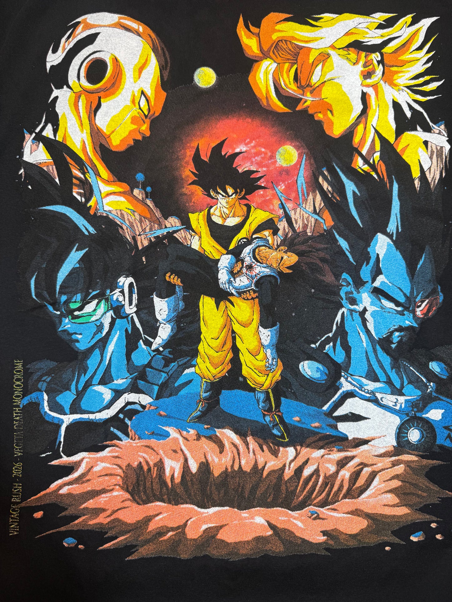 Black - Vegeta’s Death Monochrome