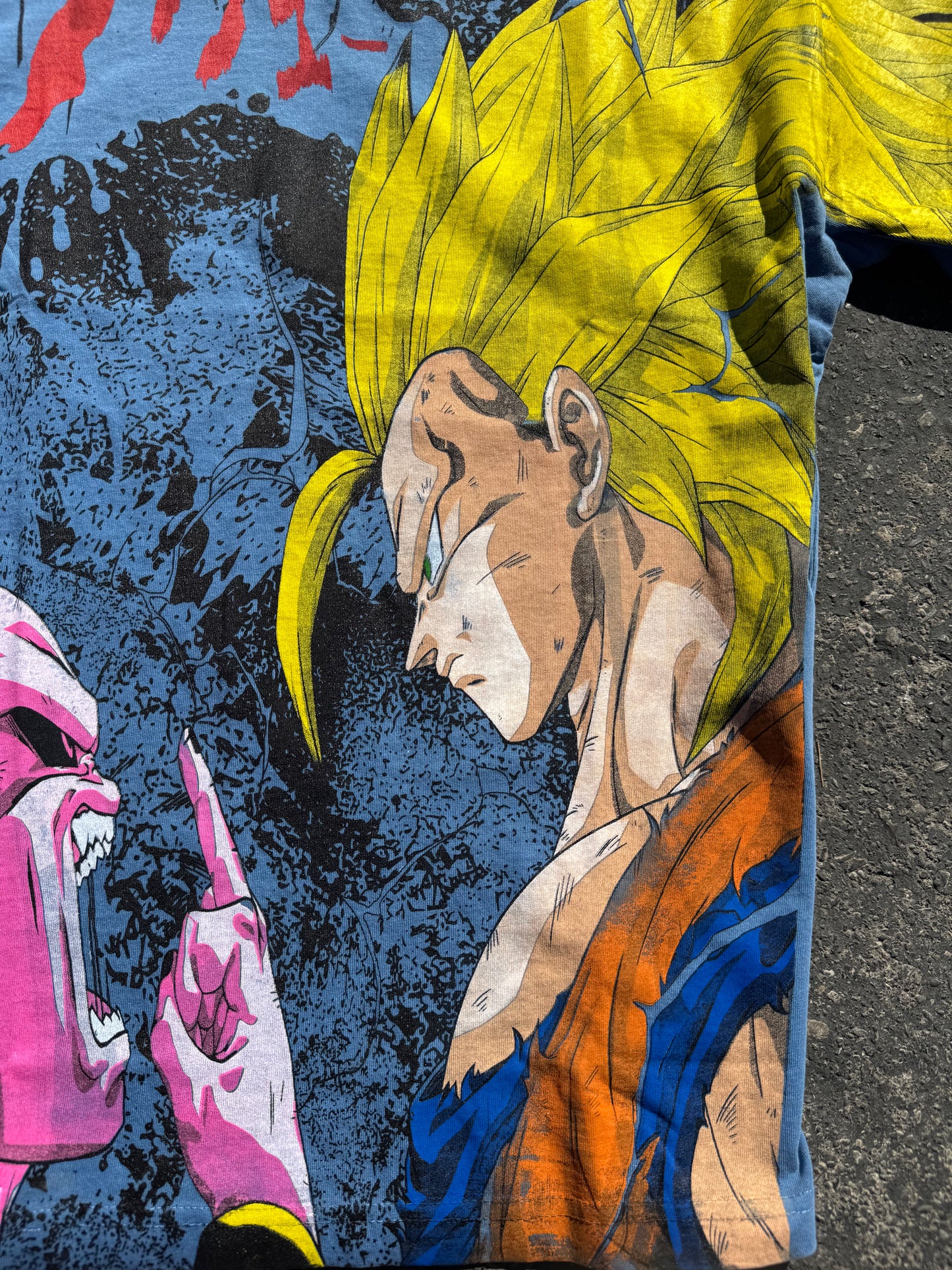Sapphire Blue - Buu Vs Goku Mega print