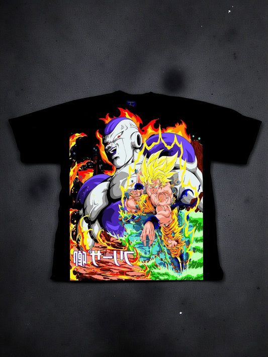 Black - Lord Freiza Front - Goku SSJ