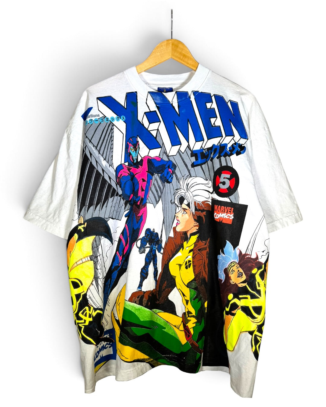 White - X-Men - Celestial Rouge Sides - 360 Shirt