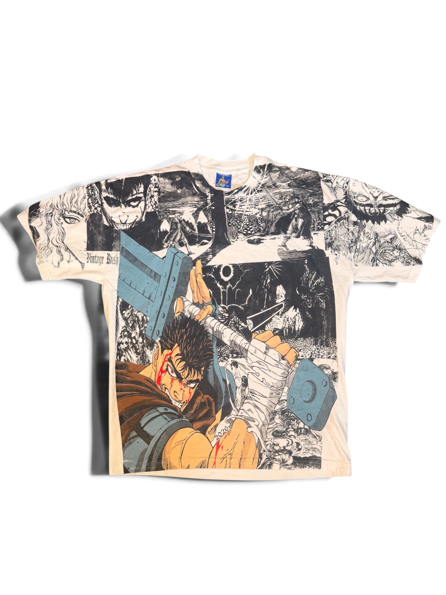 White - Beserk Guts manga hit